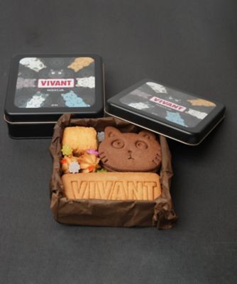 日曜劇場『VIVANT』×日本橋三越本店猫たちのクッキー缶 | NEKO