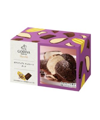 菓遊庵おまとめ】埼玉／ポテトチップス チョコレート ダーク | GODIVA