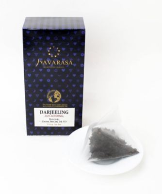 ＜NAVARASA＞ダージリン２０２５オータムナル　フグリ農園　チャイナスペシャル　ＤＪ－３３３（ポット用ピトレティーバッグ）