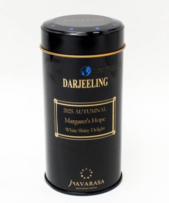 ＜NAVARASA＞ダージリン２０２５オータムナル　マーガレッツホープ農園　ＩＳＥＴＡＮ区画　ホワイトシャイニーディライト（大缶）
