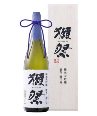 ＜獺祭＞獺祭　純米大吟醸　磨きニ割三分　木箱入り　１８００ｍｌ