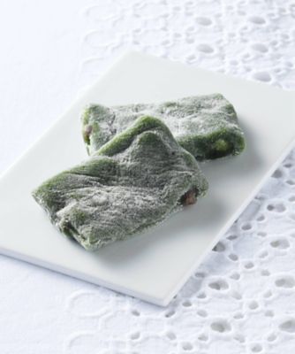 ＜ひっぱり餅本舗 安田屋＞【菓遊庵おまとめ】石川／ひっぱり餅　抹茶