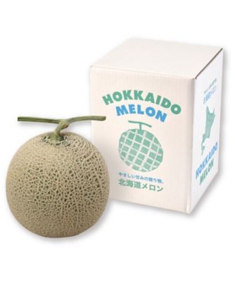 21823 1箱（1玉）北海道産 赤肉メロン（大玉）約1．6kg