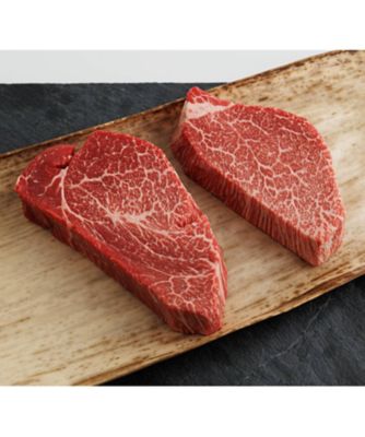 〈松阪牛専門　麻布日進〉松阪牛ヒレ肉、シャトーブリアン食べ比べ