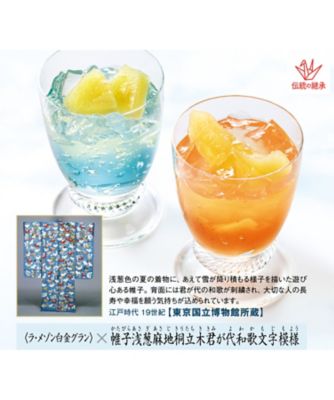 ゆりりん　星系クラッスラ　つぶつぶ交配セット 東京国立博物館 限定ギフト〈ラ・メゾン白金グラン〉帷子浅葱麻地桐