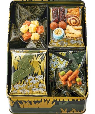 東京国立博物館 限定ギフト〈麻布かりんと〉八橋蒔絵螺鈿硯箱（やつは