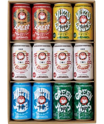 木内酒造〉常陸野ネストビール 三越伊勢丹限定ビール入り12本セット