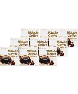 ミカド珈琲〉コーヒーゼリー9個入【A250363】｜洋菓子 の通販