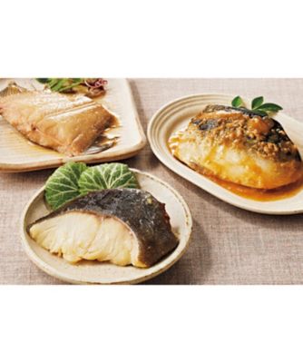一膳 鶏 豚 魚ドライフード3種セット 2kg×3 二幸〉レンジ対応さかな惣菜セット（少量パック）【X256653