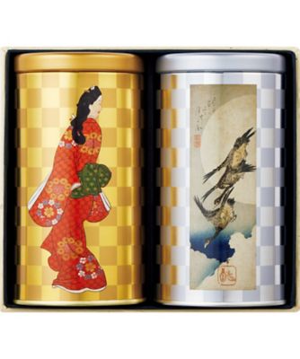 東京国立博物館 限定ギフト〈愛国製茶〉掛川煎茶・川根煎茶詰合せ