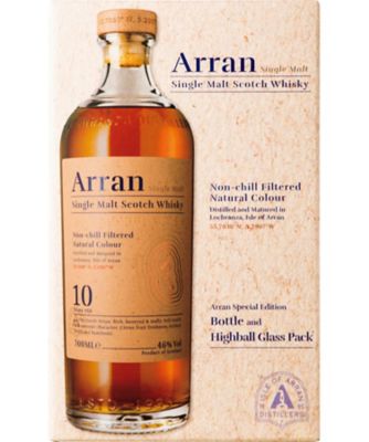 アランモルト10年＋オリジナルハイボールグラス1脚セット ギフト