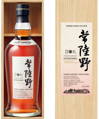 木内酒造〉日の丸ウイスキー 常陸野 チェリーブランデーカスク