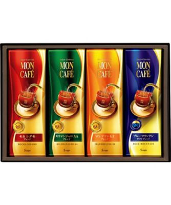 モンカフェ ドリップコーヒーギフト MCSH-40D　4箱 モンカフェ〉ドリップコーヒー セレクトギフト ※送料無料