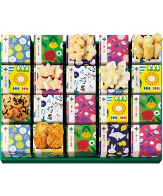 麻布十番・あげもち屋〉花キューブ詰合せ【674363】｜その他米菓
