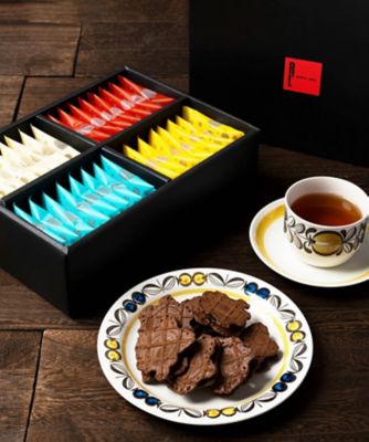 ＜R.L waffle cake＞クリスピーサンドワッフル　ショコラ　（３２個入）