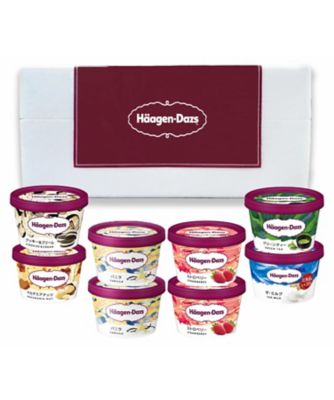 ＜Haagen-Dazs＞ハーゲンダッツミニカップ８個セットＨＤ４０Ｌ