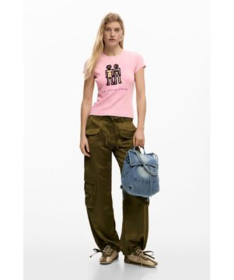 デニム フラップ ミニバックパック 26SAKD07 | Desigual