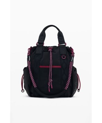 ＜Desigual (Women)＞マルチポジションのドローストリングバックパック　２６ＳＡＫＹ１８