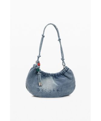 ＜Desigual (Women)＞ミディアムオーバル型チャーム　デニムバッグ　２６ＳＡＸＤ０５