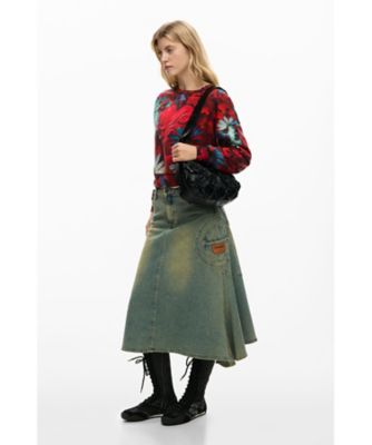 小さな花柄のネットバッグ 26SAXP50 | Desigual (Women