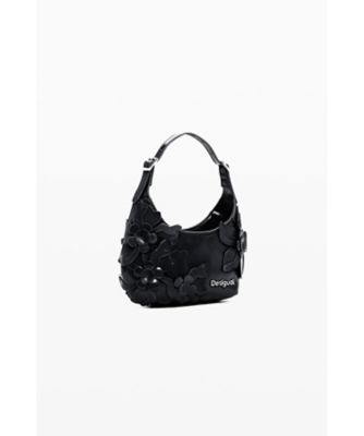 フローラル エンボス コンパクト ハンドバッグ 26SAXPC8