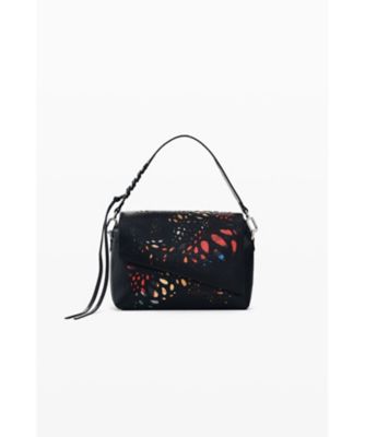 ＜Desigual (Women)＞バタフライプリント　パンチングミニショルダーバッグ　２６ＳＡＸＰＣＨ