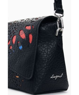 新品✨ 未使用　定価12,900円　デシグアル　ショルダーバッグ  大特価‼️ 猫チャーム付き バックルディテール ショルダーバッグ