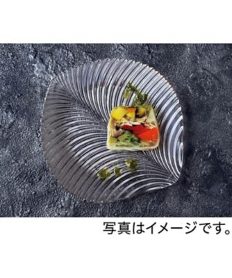 ナハトマン〉ジャポネスク 葉／Happaプレート 23cm（2枚入り