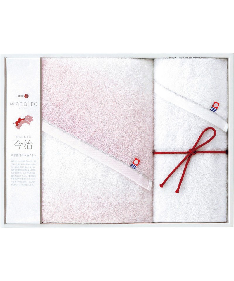 〈わたいろ〉タオルセット（ピンク）【６００７２３】