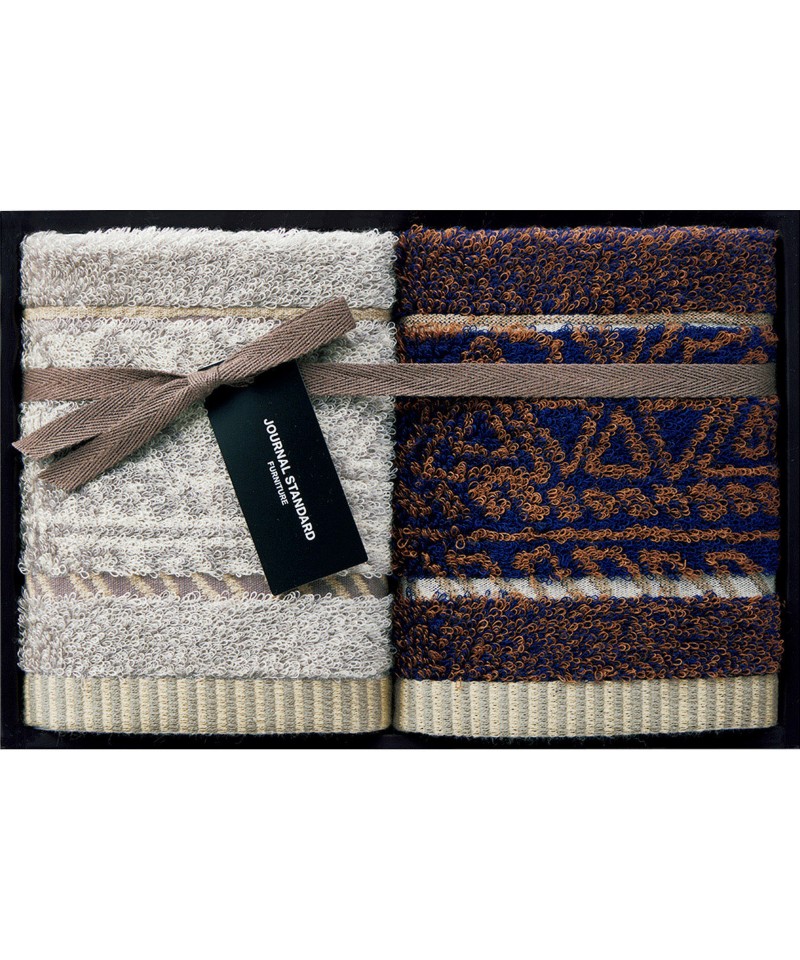 〈ジャーナル　スタンダード　ファニチャー〉タオルハンカチセット【６０８０３３】
