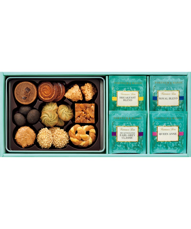 〈フォートナム＆メイソン〉ティーバッグ・焼菓子詰合せ【６９９０２３】