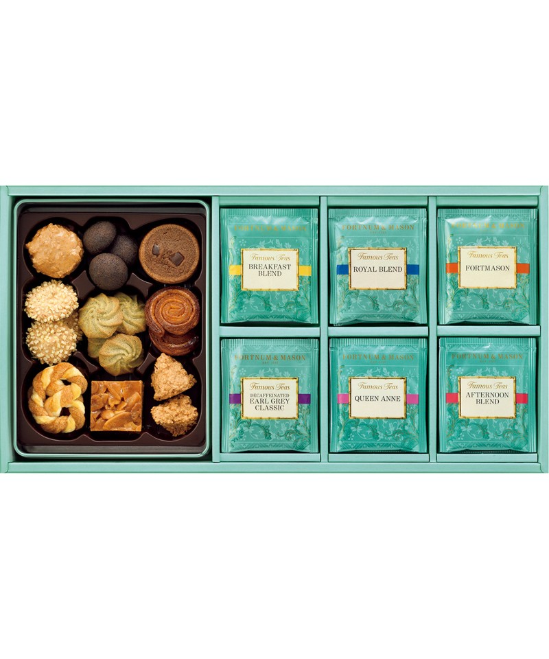 〈フォートナム＆メイソン〉ティーバッグ・焼菓子詰合せ【６９９０９３】