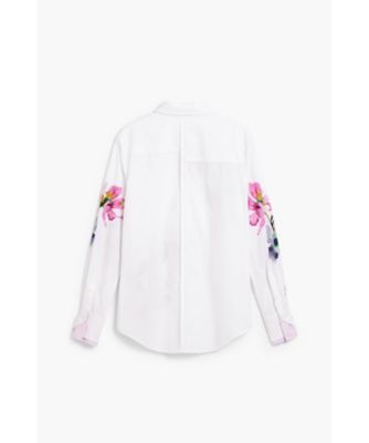 花柄プリーツ長袖シャツ 26SWCW11 | Desigual (Women