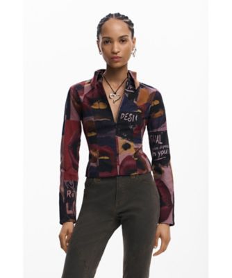 アートグラフィック長袖シャツ 26SWCWX6 | Desigual (Women