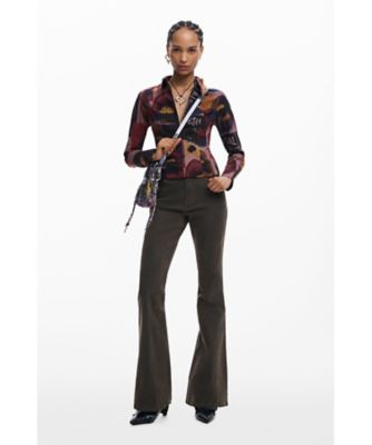 アートグラフィック長袖シャツ 26SWCWX6 | Desigual (Women