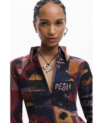アートグラフィック長袖シャツ 26SWCWX6 | Desigual (Women