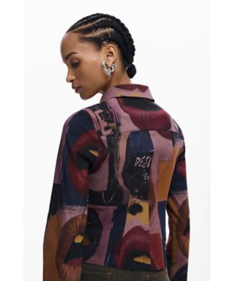 アートグラフィック長袖シャツ 26SWCWX6 | Desigual (Women