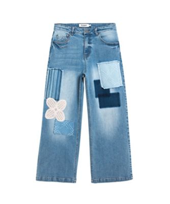 クロシェパッチデニムパンツ 26SWDD24 | Desigual (Women