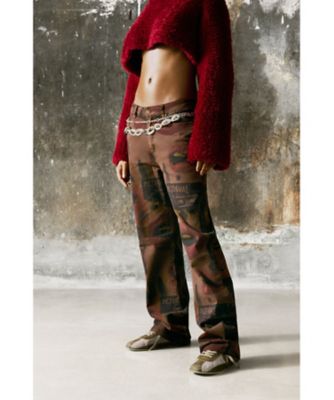 ＜Desigual (Women)＞アートグラフィック　プリントデニムパンツ　２６ＳＷＤＤＸ８