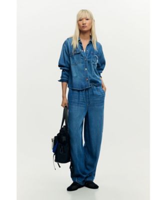ストレッチデニムロングパンツ 26SWDDXK | Desigual (Women