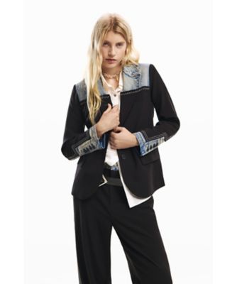 ＜Desigual (Women)＞バイマテリアルジャケット　２６ＳＷＥＷ１９