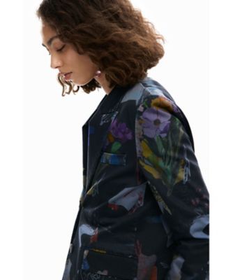 コラージュ柄ジャケット 26SWEW32 | Desigual (Women
