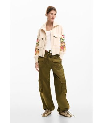 花柄パッチトラックジャケット 26SWEW33 | Desigual (Women