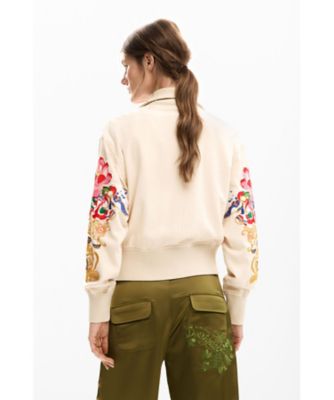 花柄パッチトラックジャケット 26SWEW33 | Desigual (Women