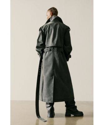 レザールックのトレンチコート 26SWEWXC | Desigual (Women