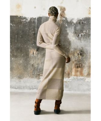 ブロックチェック柄ニットスカート 26SWFFX0 | Desigual