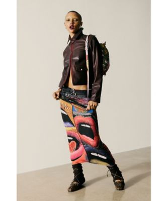 ＜Desigual (Women)＞アートグラフィック　プリントロングスカート　２６ＳＷＦＫＸ０