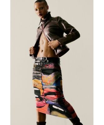 アートグラフィック プリントロングスカート 26SWFKX0