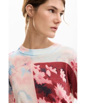 細ゲージ カレッジ風ニット 26SWJF13 | Desigual (Women