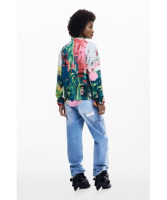 アーティ柄のセーター 26SWJFX6 | Desigual (Women